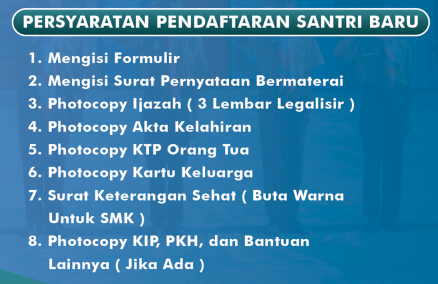 Syarat Pendaftaran
